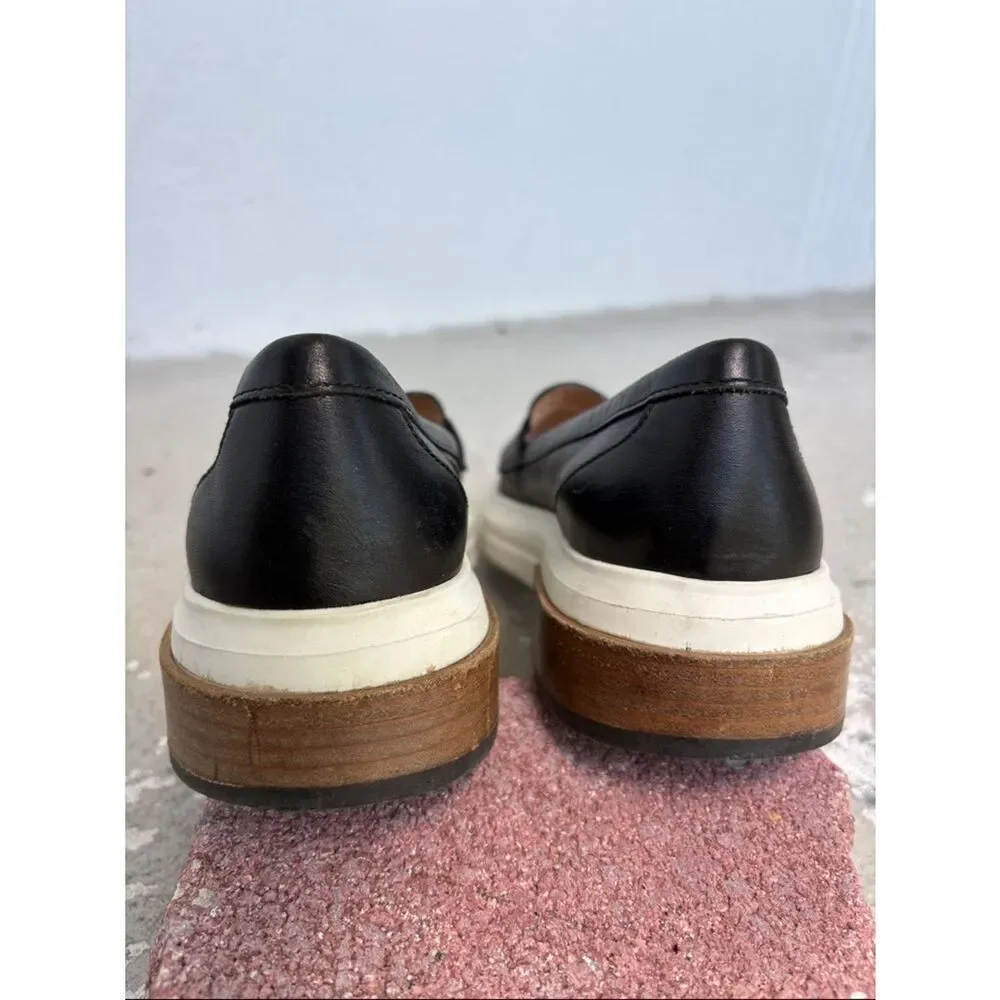 Tod’s leather loafer sneakers